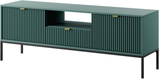 AX LIVING Lowboard TV Eternas RTV154 154 cm modernes Design, Grün