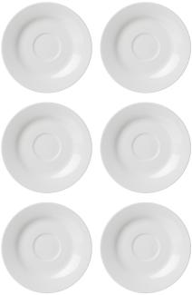 Ritzenhoff & Breker BIANCO Untertasse Kaffee 6er Set