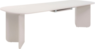 TOM TAILOR HOME Esstisch ROUNDES TABLE, mit gerundeten Ecken. Fest 180 cm oder ausziehbar auf 260 cm