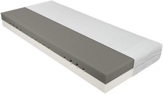 BeCo Twin Sleep 7-Zonen Kaltschaummatratze 21 cm wendbar Größe 100 x 200 cm Härtegrad H3 & H4 (80 kg - 140 kg)