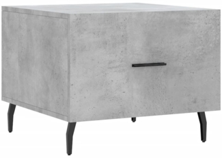 Couchtisch, Sofatisch Betongrau 50 x 50 x 40 cm Holzwerkstoff