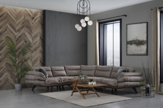 Ecksofa "Coreopsis"-Grau