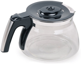 Melitta Kaffeekanne Glasskanne 6758146, 1,2 l, mit Deckel für Filterkaffeemaschine