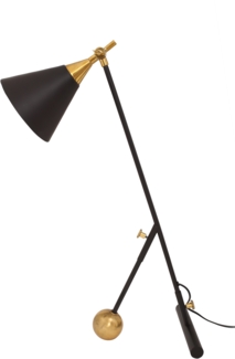 Tischlampe Celeste 225 Schwarz / Gold