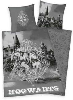Harry Potter Bettwäsche Harry Potter, Linon, 2 teilig, mit tollem Harry Potter Motiv