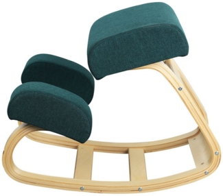 radelldar Schaukelstuhl Kniestuhl ergonomisch massivholz 43,5x70,5x56cm