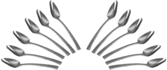 Solex Alexa Besteckset 12 Stück Moccalöffel