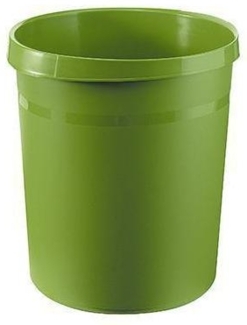 Han 'Grip' Papierkorb Grip, mit umlaufendem Griffrand und 2 Griffmulden, 18 Liter, Grün