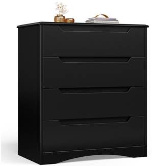 Bealife Kommode weiß, Kommode mit Schubladen, Schrank mit Schubladen, für Wohnzimmer