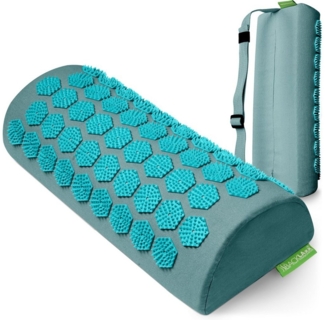 BACKLAxx® Nackenrolle Akupressur, Akupressur Kissen Nacken, Akupressur Kissen 40 x 18 x 11 cm, Insgesamt 2.592 Spitzen