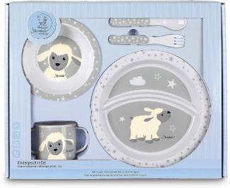 Sterntaler Kindergeschirr Set 5-teilig Schaf Stanley - A