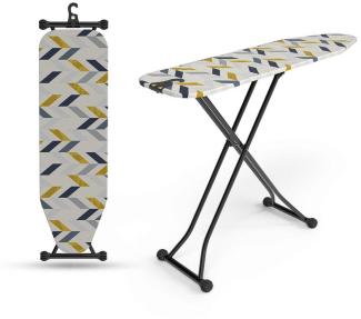 hausleben Bügelbrett Bügeltisch, Bügelpress Ironing Board, Bügelbrett klappbar, Robuste und rutschfeste Beine, höhenverstellbar