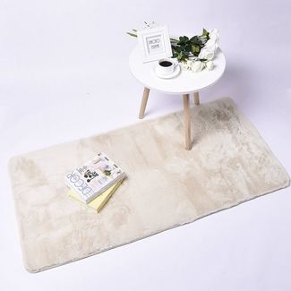 BTTO TEPP Hochflor-Teppich Fellteppich,Kunstfell,Weich,Hochflor Shaggy Teppiche,Rechteckig, 60X90 cm, 40X60/60X90/60X180cm Wohnzimmer,Schlafzimmer,Esszimmer