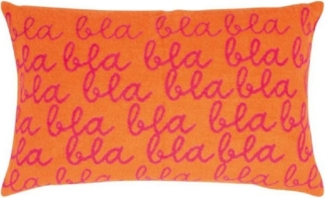 PAD Dekokissen LUST, Made in Europe, Kissenhülle ohne Füllung, Uni Farben, mit Schriftzug, 1 Stück