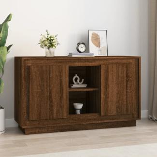 vidaXL Sideboard Braun Eichen-Optik 102x35x60 cm Holzwerkstoff 831884