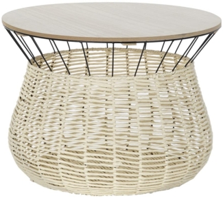 DKD Home Decor Beistelltisch, Eisen, MDF, Standard