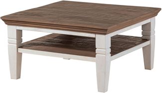 Couchtisch Mango 85 x 85 x 45 weiß lackiert TOULOUSE #112