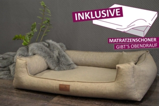 tierlando® Tierbett tierlando® Orthopädisches Hundebett GOOFY Couture >> inkl. Matratzensc, Matratzenschoner inklusive