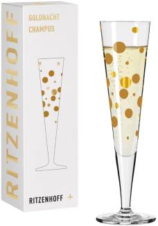 Ritzenhoff 1071041 Champagnerglas #41 GOLDNACHT Champus Andrea Arnolt 2024 in Geschenkbox