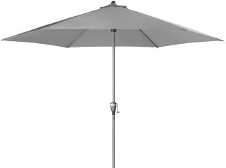 Doppler Sonnenschirm / Kurbelschirm "Active Auto Tilt 320", 320 cm Hellgrau