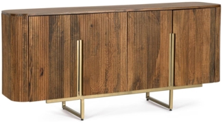 Sideboard Vilas aus Mangoholz, 4 Türen