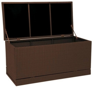 Polyrattan Gartenkissenbox Gartentruhe Auflagenbox Kissenbox Aufbewahrungsbox