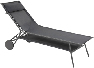 Lafuma Miami II Haut Batyline® Duo Sonnenliege Obsidian LFM5172.9718