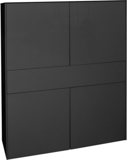 Mäusbacher Highboard Imola TOPSELLER! (OTTOs Choice), Mäusbacher Highboard, Breite 121 cm, mit Glasfront und Glasoberplatte