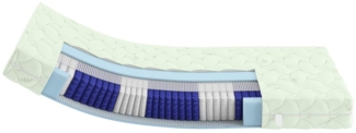 Matratzen Perfekt Taschenfederkernmatratze MÜNCHEN, 23cm hoch, 1000 Federn, 180x200 cm, H3