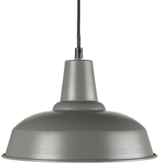 Hängelampe Pendelleuchte Deckenlampe Lampe Metall Grau D 25cm Ib Laursen 2843-18