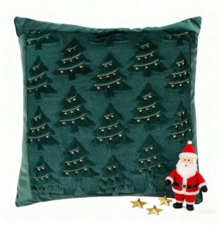 CLTYQ Kissenbezug 2 Stück Kissenbezüge 45x45 cm Weihnachtsbaum Kissenbezug Weihnachten, (2 Stück), Modern Accent Kissenhülle Wohnkultur