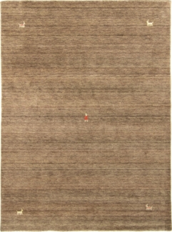 Morgenland Gabbeh Teppich - Indus - Sahara - rechteckig - 140x70 - Braun