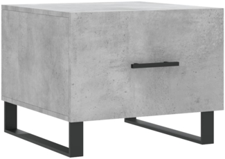 Couchtisch, Sofatisch Betongrau 50 x 50 x 40 cm Holzwerkstoff