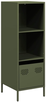vidaXL Highboard Olivgrün 35x39x103,5 cm Stahl 851380