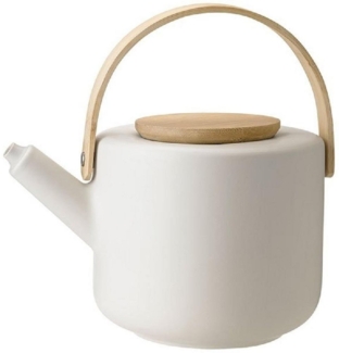 Stelton Theo Teekanne Sand, Kanne, Teebehälter, Steingut, Sandfarben, 1. 25 L, x-630-1