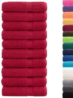 vidaXL Premium-Badetücher SOLUND 10 Stk. 100x150 cm 600 g/m² 137409