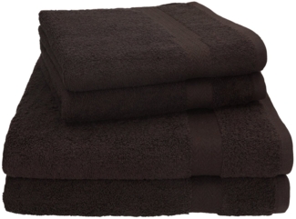 Betz Handtuch Set 4-tlg. PREMIUM 2 Handtücher und 2 Duschtücher, 100% Baumwolle (4-St)