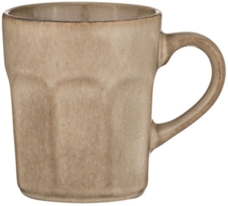 Ladelle Becher ELAN Henkelbecher sand, Stoneware, Elan Sable Mug 9x10.1 cm
