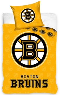 NHL Boston Bruins Bettwäsche BOSTONBRUINS245003 135x200 cm + 80x80 cm