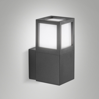 Fabas Luce 6537-21-294 Wandleuchte Smuk dunkelgrau IP54