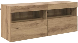 vidaXL TV-Wandschrank Artisan-Eiche 100 x 30 x 40 cm Holzwerkstoff 882984