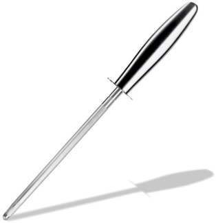 Intirilife Wetzstab, Wetzstab Messerschärfer Manueller Wetzstahl Messerschleifer Edelstahl