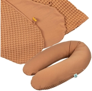 SEI Design Stillkissenbezüge Bezug Stillkissenbezug Jersey und Waffelmuster, Jersey und Waffelstoff