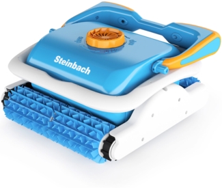 Steinbach Poolrunner Twin | Boden- und Wandsauger für Pools bis 50 m² Bodenfläche