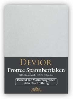 Devior Spannbettlaken Spannbetttuch Bettlaken Winter Weich Warm Leintuch 80% Baumwolle, Frottee, Gummizug: Rundumgummizug, Matratzen Bezug bis 22cm Matratzenhöhe Kuschelig Flauschig