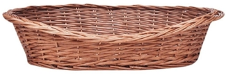 vidaXL Hundekorb aus Weide Natur 50 cm 170342