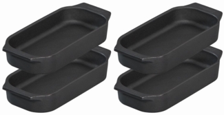 Enders® Tapas-Schale, Gusseisen, (4-tlg), Tapasschalen 4er-Set aus Gusseisen Küchen-Zubehör Auflaufform BBQ