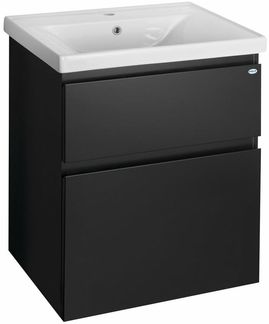 ALTAIR Unterschrank 61,5 x 72,5 x 45 cmm, schwarz matt