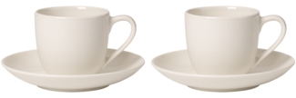Villeroy & Boch For Me Espressotasse mit Untertasse 70 ml 2er Set