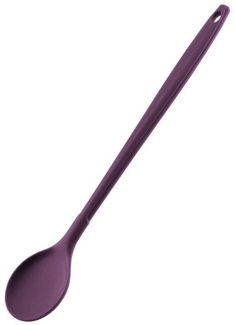 Kochblume Kochlöffel lila Silikon, Edelstahl 22025.06